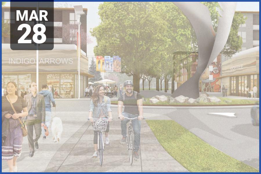 Rendering of Naawi-Oodena development.